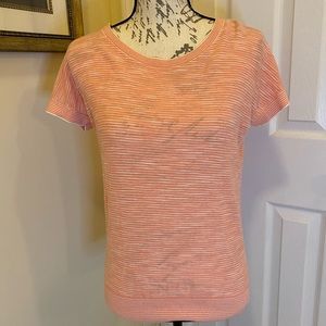 Ann Taylor Loft lightweight short sleeve cotton sweater - size petite medium